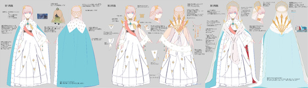 アナスタシアちゃん 衣装メモ ユズキリ さんのイラスト ニコニコ静画 イラスト