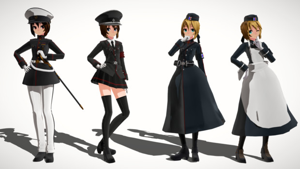 これからの配布モデル Mmdモデル配布あり Cyalon さんのイラスト ニコニコ静画 イラスト