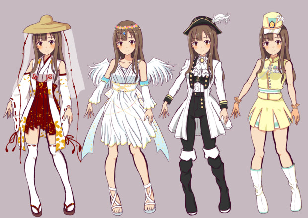 水本ゆかりちゃんの新しいマーチングバンド衣装を考えよう その4 東風 さんのイラスト ニコニコ静画 イラスト