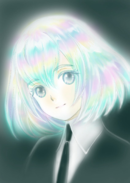 宝石の国 ダイヤモンド 白雪 阿梨須 さんのイラスト ニコニコ静画 イラスト