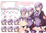 結月ゆかり立ち絵素材【ver.1.0】