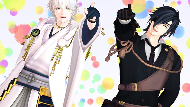 MMD刀剣乱舞】take it easy / 鶴丸国永・燭台切光忠 / Haru (M MMD刀剣乱舞】take it easy / 鶴丸国永・燭台切光忠 / Haru (M