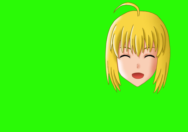 ゆっくり実況用素材セイバー笑顔 オッサン霊夢ぬぬぬぬぬぬぬぬぬぬ さんのイラスト ニコニコ静画 イラスト