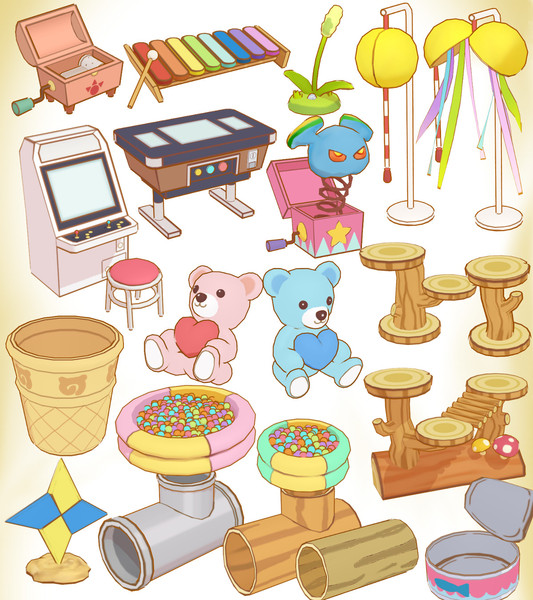 ぱびりおん遊び道具セットver2 0 キャベツ鉢 さんのイラスト ニコニコ静画 イラスト