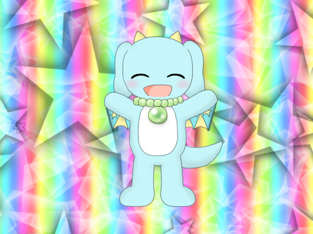 喜ぶドロップくん ニコニコ静画 イラスト