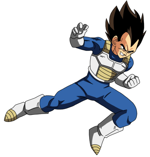 気弾を撃つベジータの立ち絵 モーション2 Vegeta さんのイラスト ニコニコ静画 イラスト