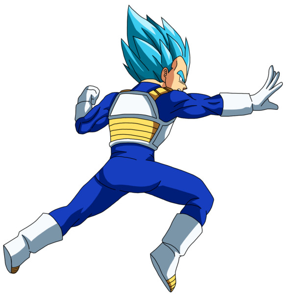 気弾を撃つssgssベジータの立ち絵 モーション1 Vegeta さんのイラスト ニコニコ静画 イラスト