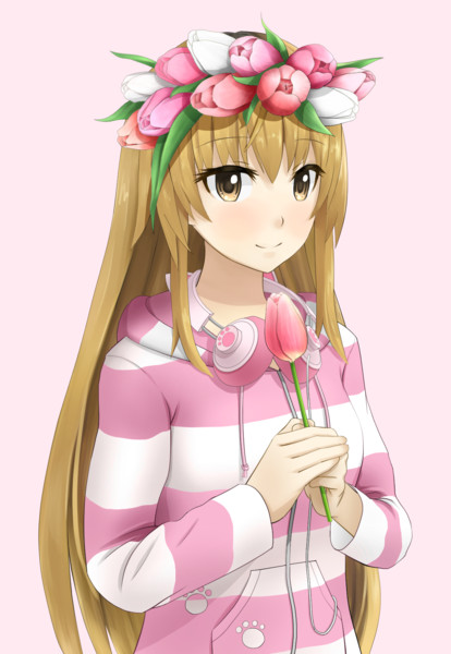 チューリップの似合う女の子 Nick さんのイラスト ニコニコ静画 イラスト