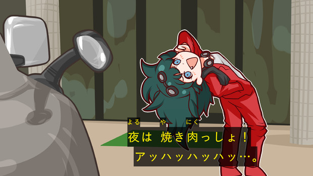 夜は焼き肉っしょ 島でドンパチするメイ さんのイラスト ニコニコ静画 イラスト