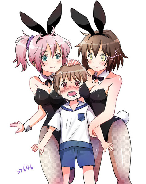 艦これの古鷹と青葉 ニコニコ静画 イラスト