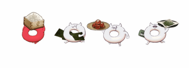 兵站物資を強奪する浮輪さん イノンネ さんのイラスト ニコニコ静画 イラスト