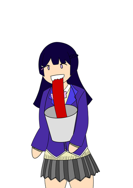 妖怪血吐き女 まばたき さんのイラスト ニコニコ静画 イラスト