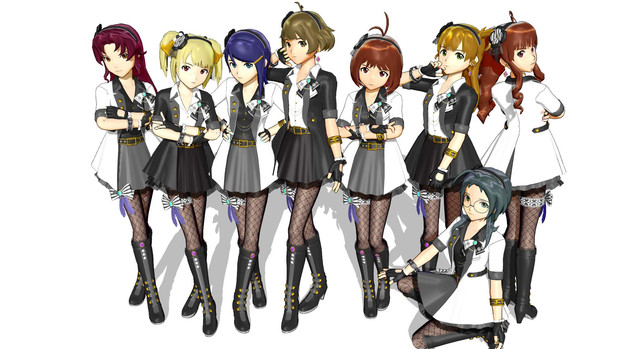 Mmdモデル レディグリザイユｄｓ1 1 灰色 さんのイラスト ニコニコ静画 イラスト