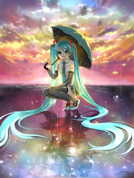 星宿りの初音ミク アサヒ イラスト さんのイラスト ニコニコ静画 イラスト