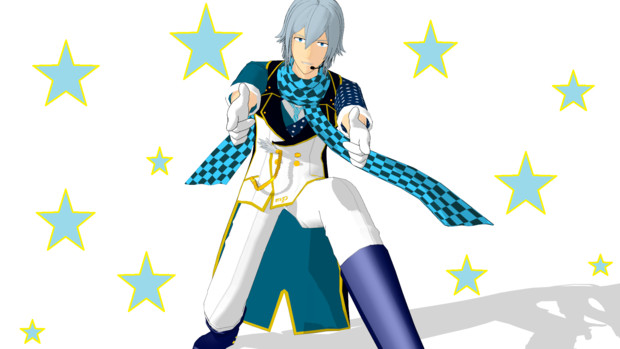 Mmdアイナナ 小指式四葉環 リスポ衣装 モデル配布 約束の小指 さんのイラスト ニコニコ静画 イラスト