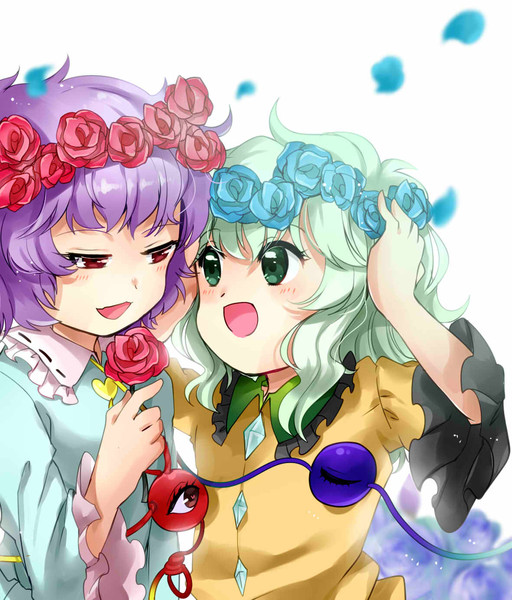 お花のかんむり カノナリ さんのイラスト ニコニコ静画 イラスト