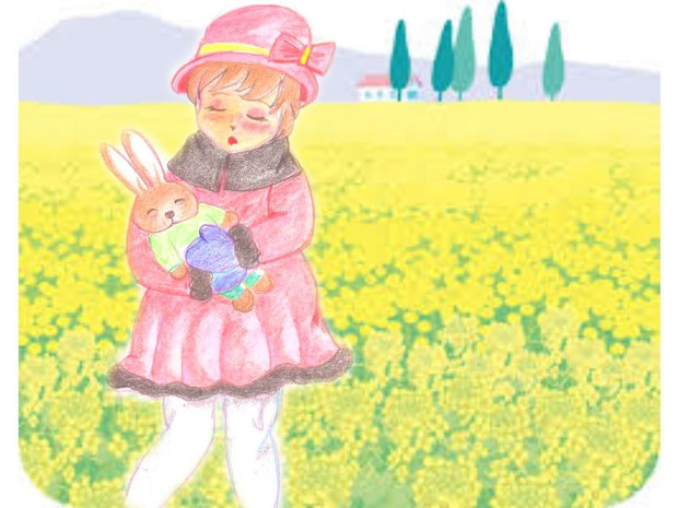 菜の花畑でつかまえて のすじい さんのイラスト ニコニコ静画 イラスト