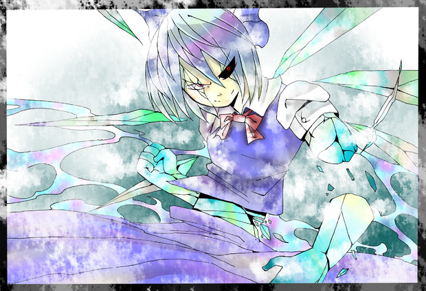 覚醒チルノ ニコニコ静画 イラスト