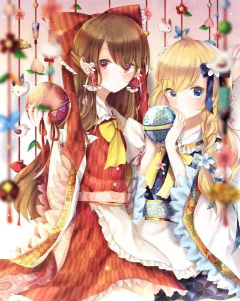 和風レイマリ るおー るおみ W さんのイラスト ニコニコ静画 イラスト