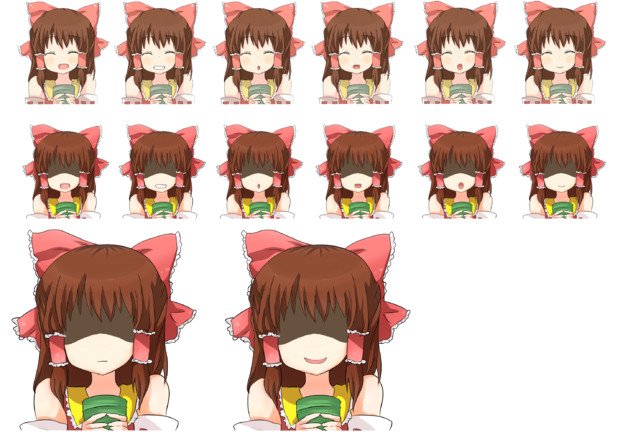 Ru姉貴 あ い う え お ん 表情集 おまけ アンデス さんのイラスト ニコニコ静画 イラスト
