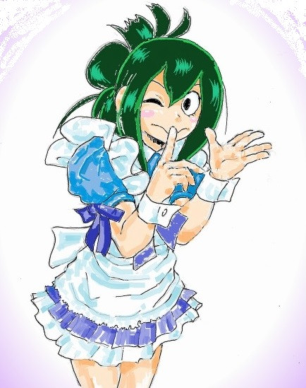 梅雨ちゃん メイド服 ケイ419 さんのイラスト ニコニコ静画 イラスト
