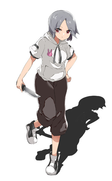 ナイフ少女 しらたま さんのイラスト ニコニコ静画 イラスト