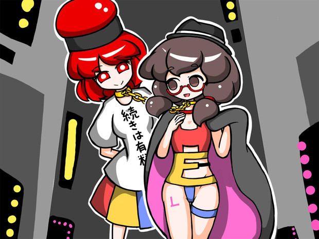 34 ヘカーティアと菫子によるハイセンスファッションショー 魔王エドワン さんのイラスト ニコニコ静画 イラスト