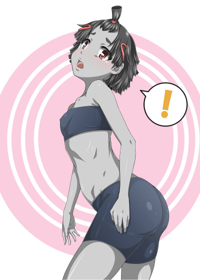スパッツ石化ちゃん しるこ汁 さんのイラスト ニコニコ静画 イラスト