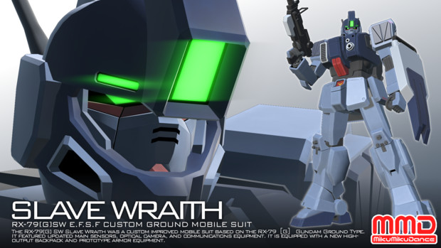 配布終了 スレイヴ レイス Mmdガンダム 四隅 さんのイラスト ニコニコ静画 イラスト