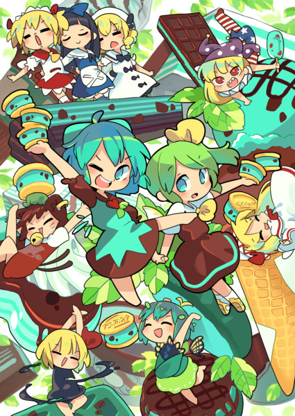 チョコミント もや造 あたいとげん さんのイラスト ニコニコ静画 イラスト