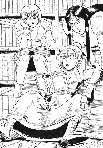 書痴女 ジェフ駄郎 さんのイラスト ニコニコ静画 イラスト