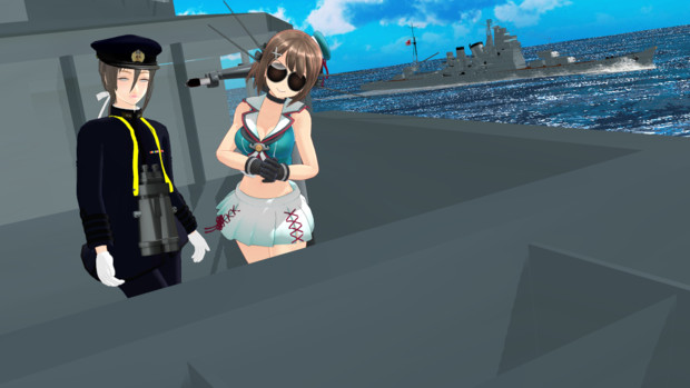 Mmd艦これ ぶぶ漬けでも食べはるか まりりん さんのイラスト ニコニコ静画 イラスト