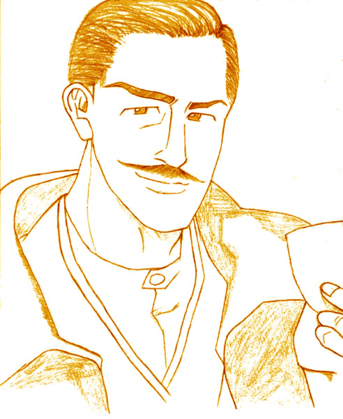漫画版 海賊とよばれた男 より 日田重太郎さん かつろう さんのイラスト ニコニコ静画 イラスト
