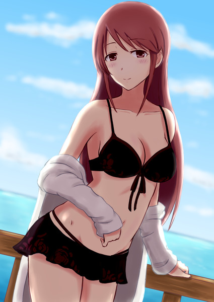 三船美優さんと海に行きたいだけの人生だった １ｍｍ さんのイラスト ニコニコ静画 イラスト