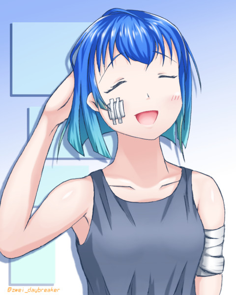 艦これ 傷だらけの天使になんて 五月雨 つヴぁい さんのイラスト ニコニコ静画 イラスト
