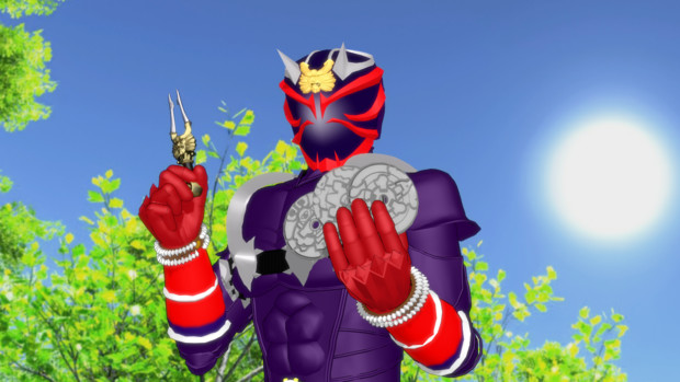 Mmdモデル配布あり 仮面ライダー響鬼 モデル更新 イゴマス さんのイラスト ニコニコ静画 イラスト