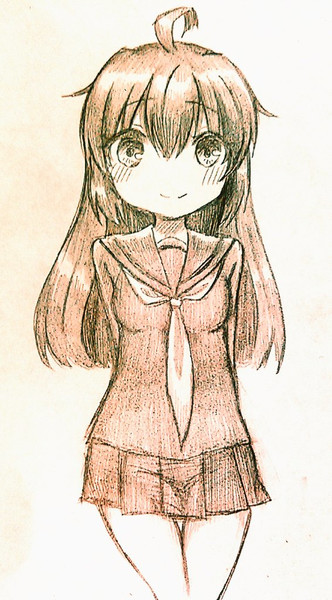 正面みっか 雨坪礼 あや さんのイラスト ニコニコ静画 イラスト