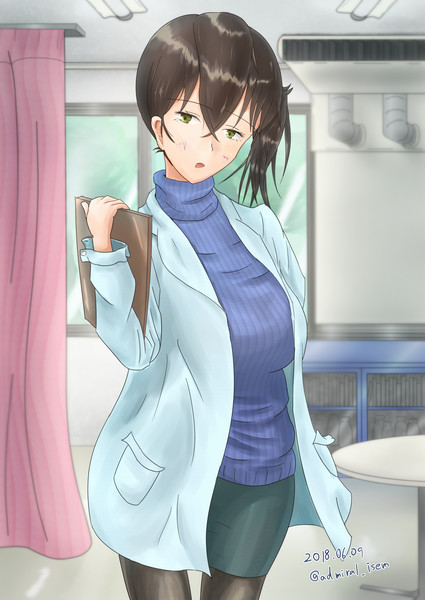 保健室の加賀先生 イセム さんのイラスト ニコニコ静画 イラスト