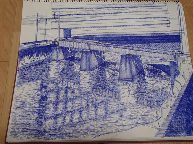 風景画 ボールペン アシタカ さんのイラスト ニコニコ静画 イラスト