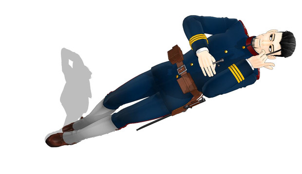 Mmdモデル配布あり 山田式尾形百之助 Ver 1 06 金カムmmd 山田淀子 さんのイラスト ニコニコ静画 イラスト