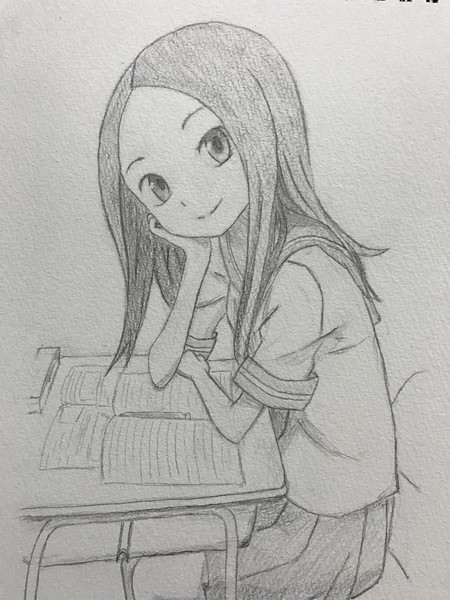 模写 高木さん うぃせ さんのイラスト ニコニコ静画 イラスト