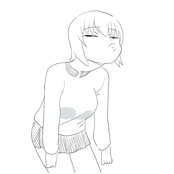 ふてくされるエリカ ケム さんのイラスト ニコニコ静画 イラスト