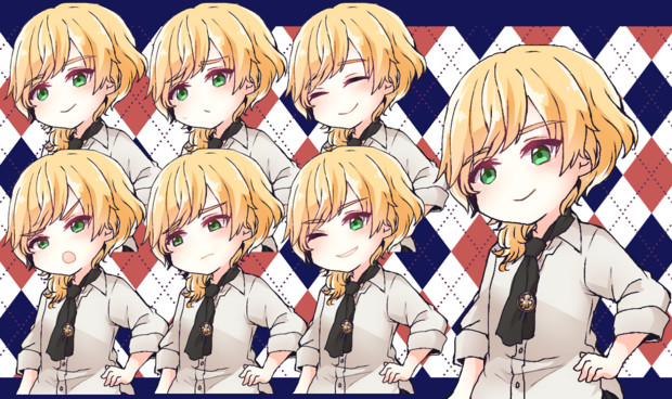 配布 シャルルヴィル立ち絵 かがみ さんのイラスト ニコニコ静画 イラスト