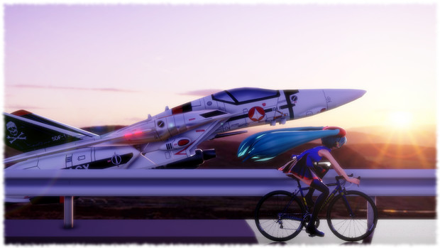 Vf 1a バルキリー スカル小隊011番機 Mmd クラトール さんのイラスト ニコニコ静画 イラスト