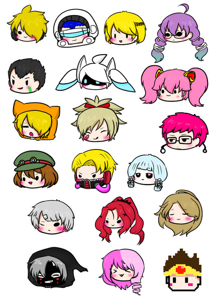 コンパスメインキャラ全員描いてみた てこくん さんのイラスト ニコニコ静画 イラスト