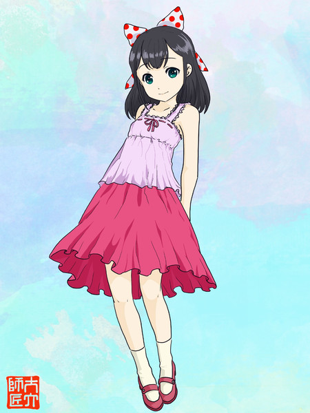 愛国少女ウヨ子ちゃん を描いてみた 18 06 21 大介師匠 さんのイラスト ニコニコ静画 イラスト
