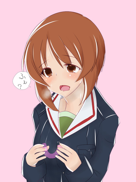 マウスピースを外す西住みほ べるみな さんのイラスト ニコニコ静画 イラスト