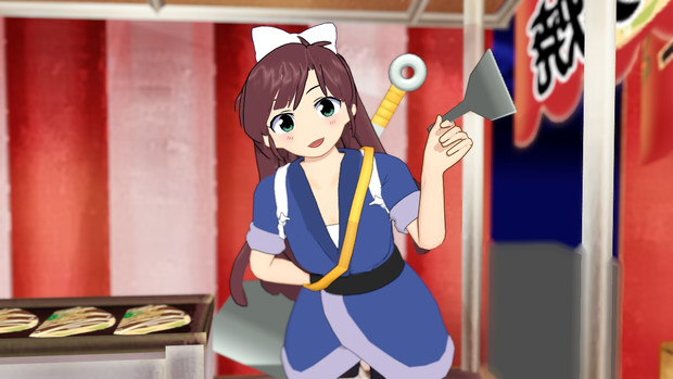 Mmdモデル配布 久遠寺右京 Ver0 96 お なき さんのイラスト ニコニコ静画 イラスト