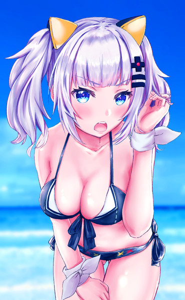 水着輝夜月ちゃん はる さんのイラスト ニコニコ静画 イラスト