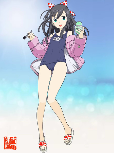 愛国少女ウヨ子ちゃん を描いてみた 18 06 22 大介師匠 さんのイラスト ニコニコ静画 イラスト